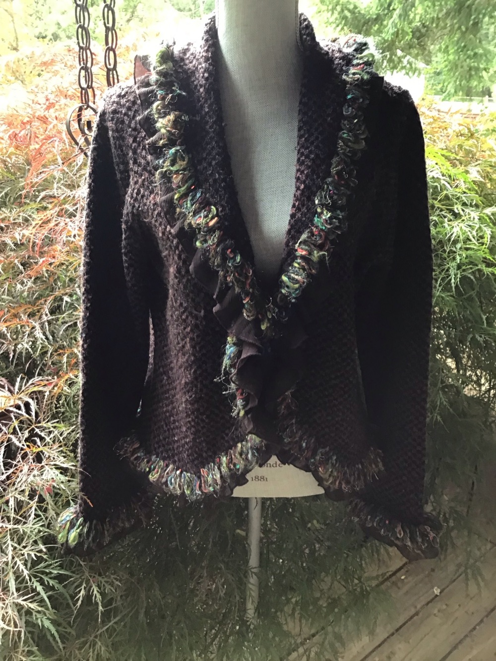 Curio Retro Embellished Cardigan